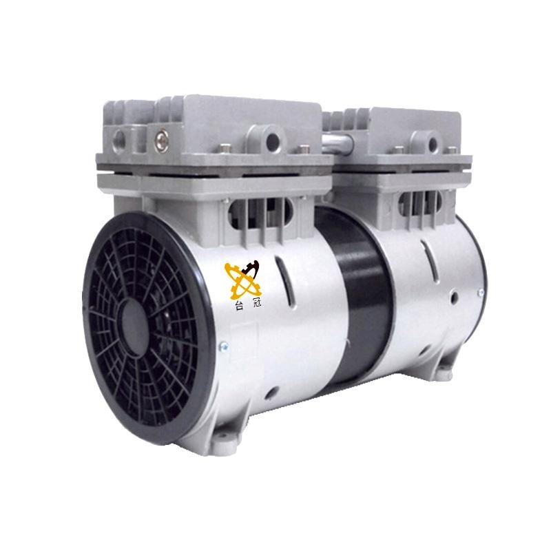 台冠负压泵微型活塞式无油真空泵曝光机用CNC工业无油真空泵 5