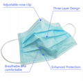 face mask 3 ply disposable with CE,SGS,ISO certification