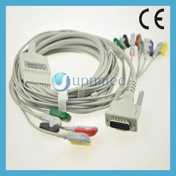 Schiller ekg cable with 10 leads 2