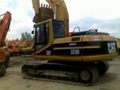 Used excavator Caterpillar 320B 3