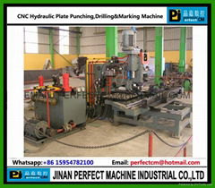 CNC Hydraulic Plate Punching and Drilling Machine