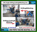 CNC Angle Drilling And Marking Line 1