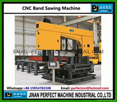 CNC Rotation Angle Band Sawing Machine