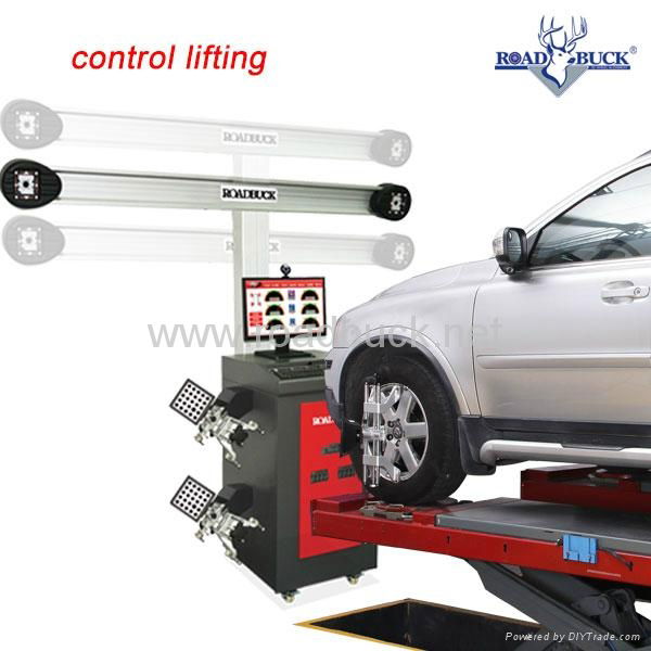 precision wheel alignment machine