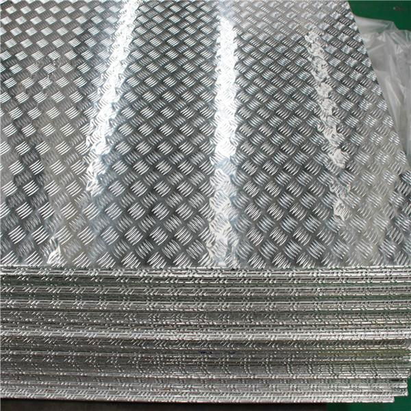 5052 5754 five bars aluminum tread plate