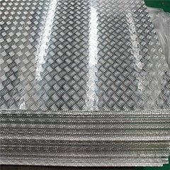 5052 5754 five bars aluminum tread plate