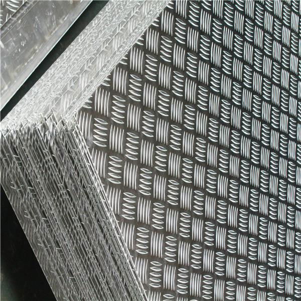 5052,5754 five 5 bars aluminum tread sheet plate 5