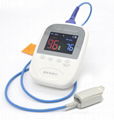 Bluetooth wireless Function Handheld portable pulse oximeter with USB connector