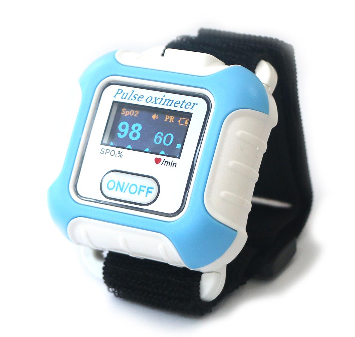 SPO2 Saturation Meter Wrist Pulse Oximeter With IOS Android PC