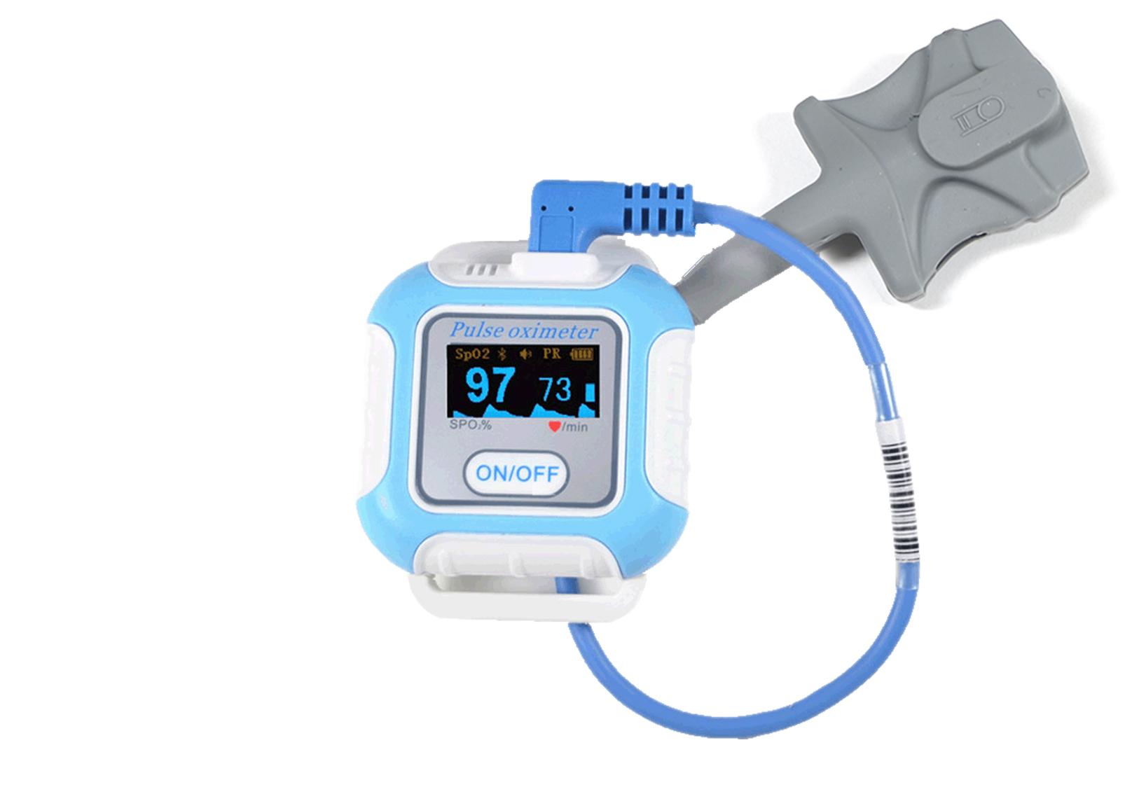Diagnosing sleep apnea medical CE approved Bluetooth wrist pulse