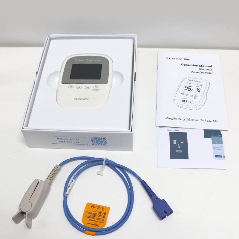 Handheld wired great performance pulse oximeter for hospital&clinic  5