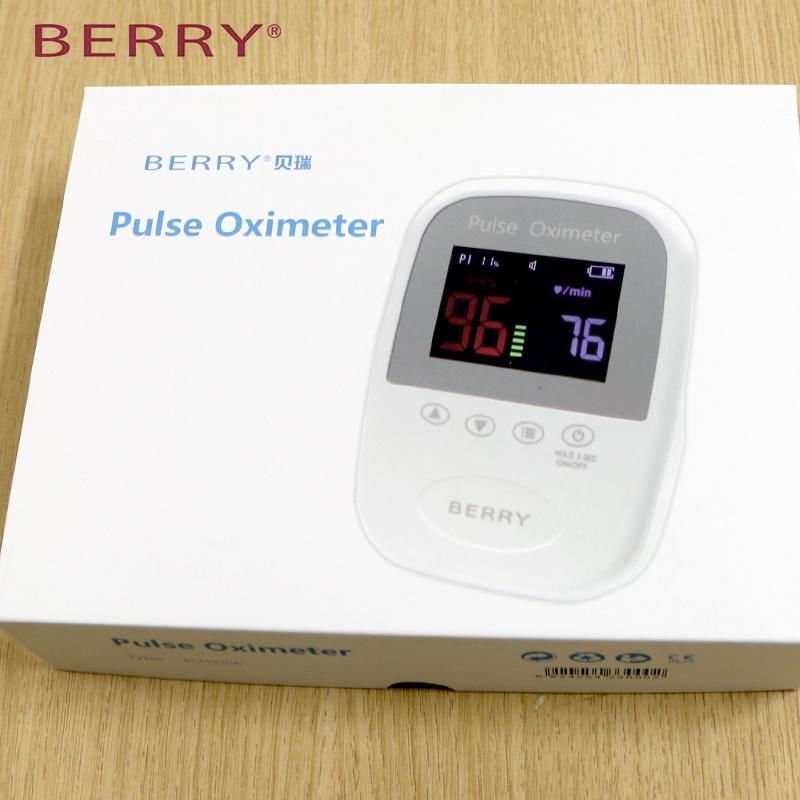 CE Approved Cheap Price Handheld Pulse Oximeter with OLED Screen 4