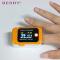 CE approved OLED display SPO2 PR portable fingertip pulse oximeter