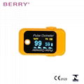 CE approved OLED display SPO2 PR portable fingertip pulse oximeter