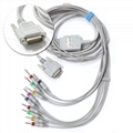 nihon kohden,Schiller, 12 leads ekg cable