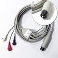 Mindray,Philips,Siemens,Nihon Kohden,Biolight ecg cable