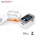 CE approved OLED display bluetooth fingertip pulse oximeter for IOS and android