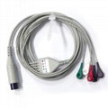 GE ecg cable 5 lead patient monitor ecg trunk cable
