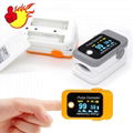 2018 new design blood oxygen saturation fingertip pulse oximeter 7