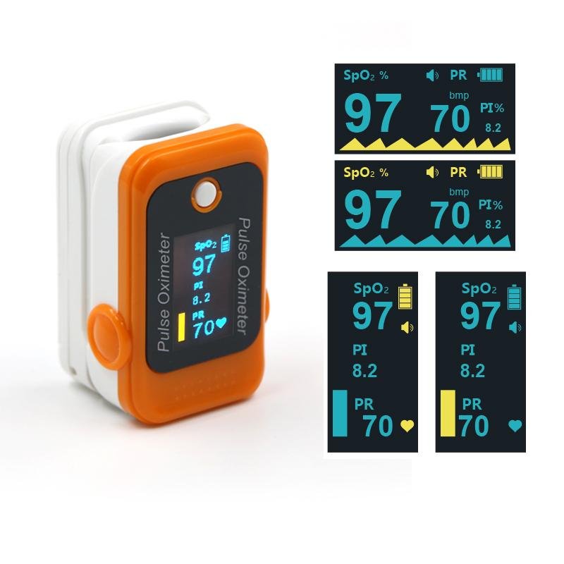 2018 Best Professional Supplier OLED Fingertip Pulse Oximeter with CE