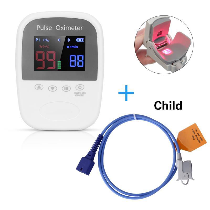 Handheld wired great performance pulse oximeter for hospital&clinic 