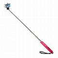 Bluetooth Selfie Stick and Built in Zoom in and Out Button for Android  3