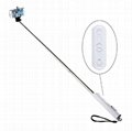 Bluetooth Selfie Stick and Built in Zoom in and Out Button for Android  4