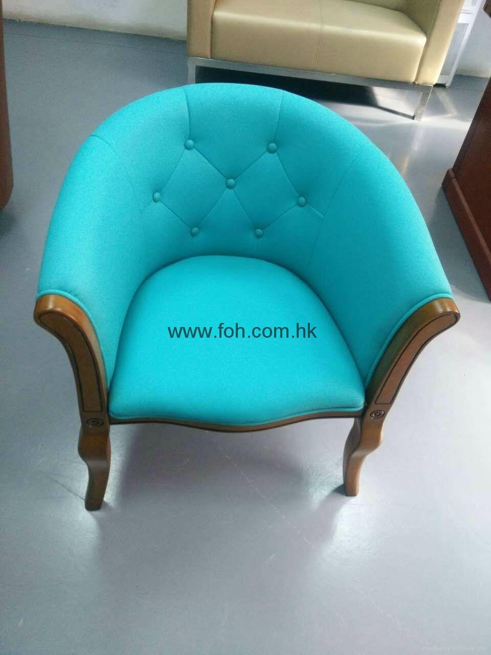 High End Design Stylish Blue Club Bistro Cafe Leisure Easy Chair Fauteuil