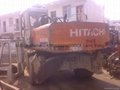 Hitachi EX100wd-1 wheel excavator
