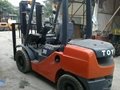 used toyota forklift 3 ton