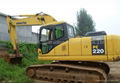 used Komatsu excavator PC220-7