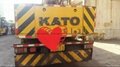used Kato NK250EV truck crane