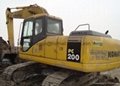 sell:excavator,Pc200-7 Komatsu Crawler excavator