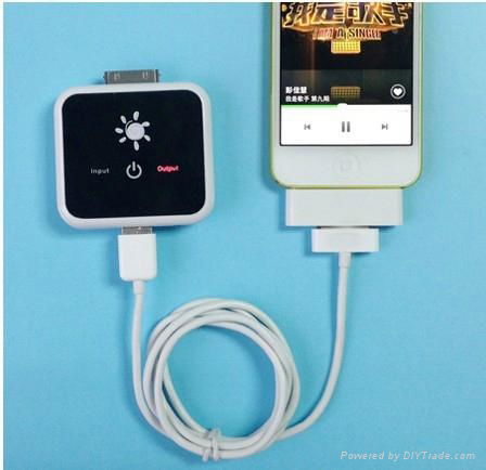 30 to 8-pin Audio Adapter for iPhone 5 iPod Touch Dock Stand 3