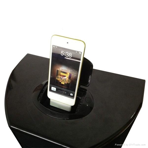 30 to 8-pin Audio Adapter for iPhone 5 iPod Touch Dock Stand 4