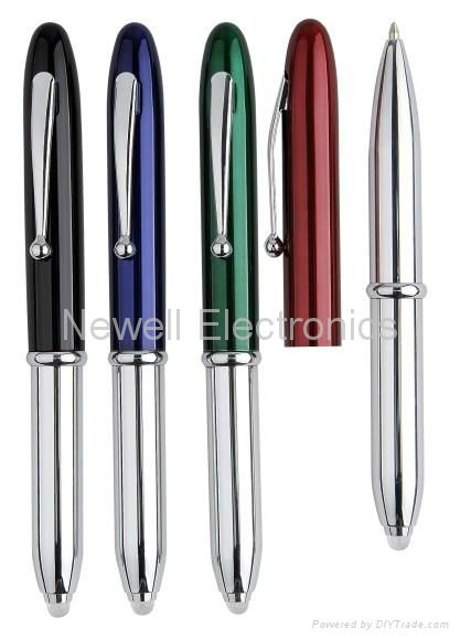 2013 New Promotional Gadget Touch Pen for iPhone 5 Laser Light Stylus Pen OEM  3