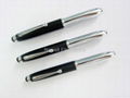 2013 New Promotional Gadget Touch Pen for iPhone 5 Laser Light Stylus Pen OEM  5