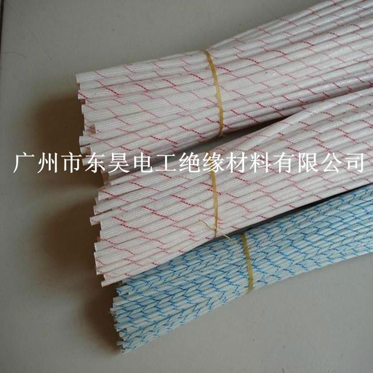 Fiberglass sleeving coated with polyvinyl chloride resin