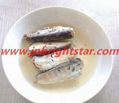 canned sardine in natural oil