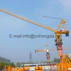 Hongda luffing jib tower crane