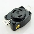 30A 250V NEMA L6—20R Generators Locking Receptacle