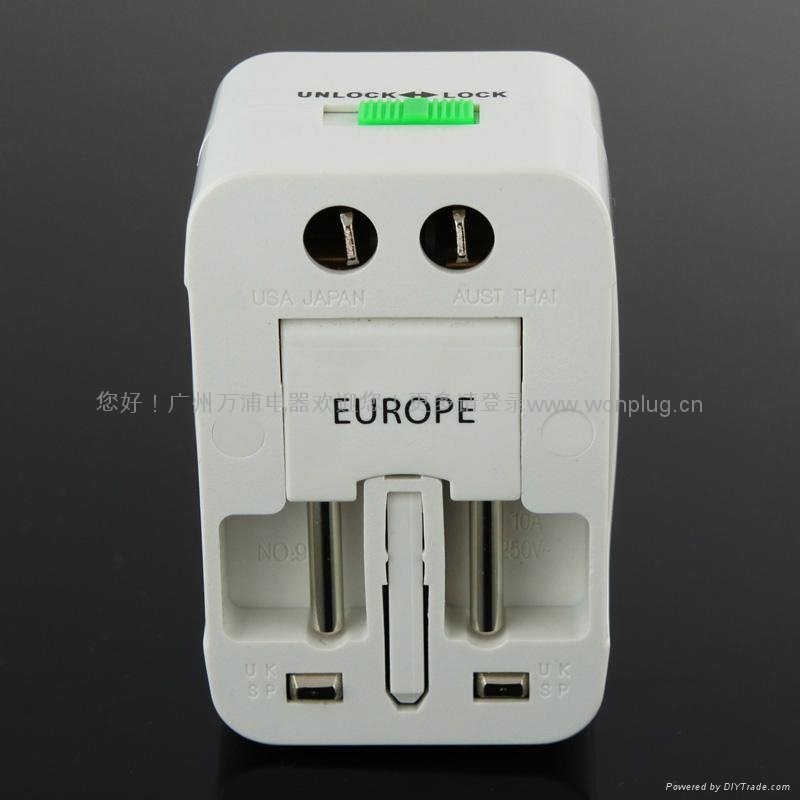 All-in-one travel adapter  4