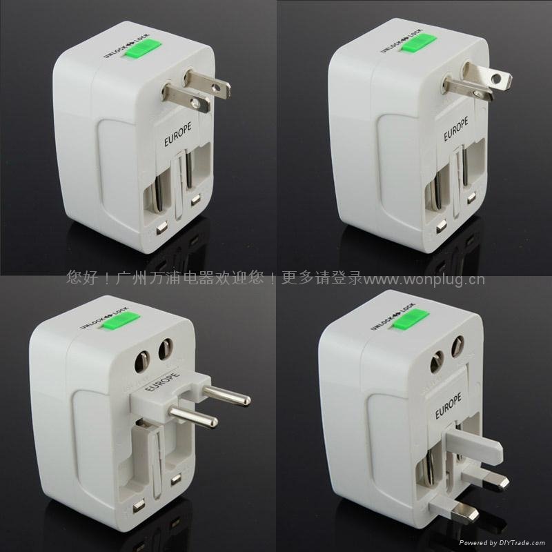All-in-one travel adapter  5