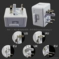 wonplug Mini size all in one travel adapter with USB