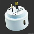 travel adapter with usb