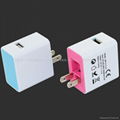 USB Mobilephone Travel Charger 