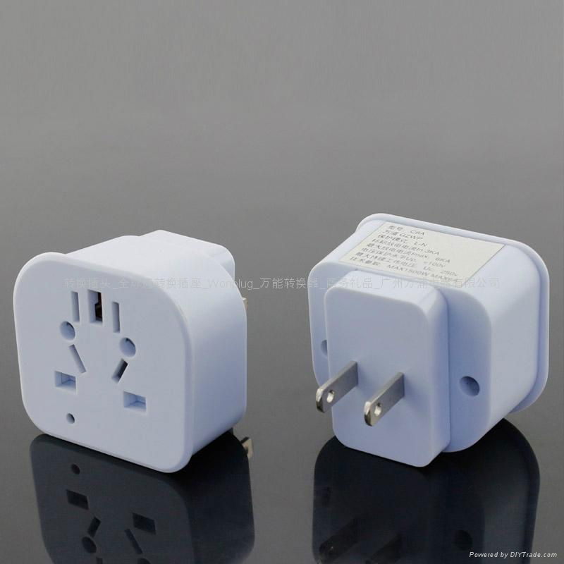 wonplug Universal plug with surge protection device 4