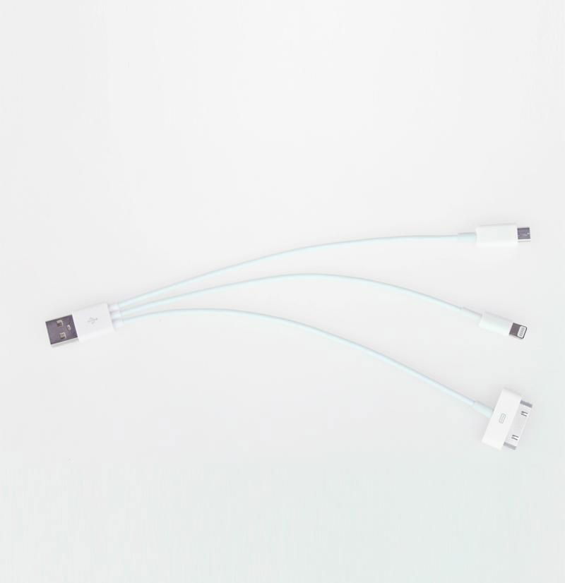 three in one USB Charging Cable