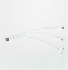 three in one USB Charging Cable