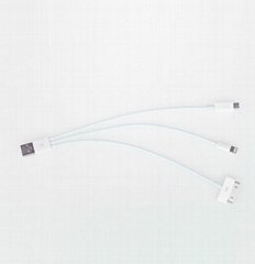 three in one USB Charging Cable